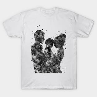 Mother father and son, family T-Shirt